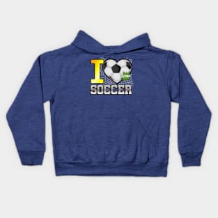 I love SOCCER Kids Hoodie